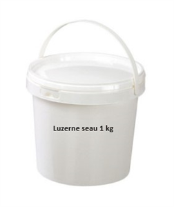 Luzerne granulés - Conditionnement  seau de 1 Kg