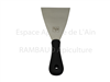 Spatule  inox  avec poignée plastique