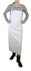 Tablier de miellerie imperméable enduit PVC blanc
