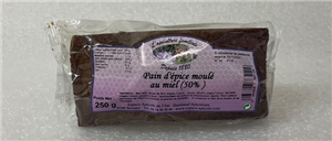 Pain d'épice au miel (48%) moulé - 250g