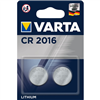 Pile VARTA Electronique Lithium CR2016 (2 unités)