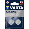 Pile VARTA Electronique Lithium CR2016 - Blister de 2