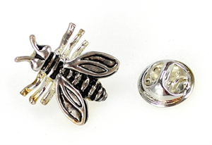 Pin's Broche abeille en argent