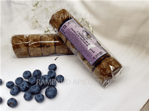 Rouleau 6 nonnettes au miel fourrées confiture de myrtille - 200 gr