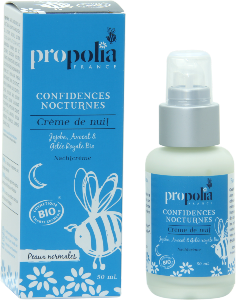 Crème de nuit BIO Jojoba - peaux normales 50 ml