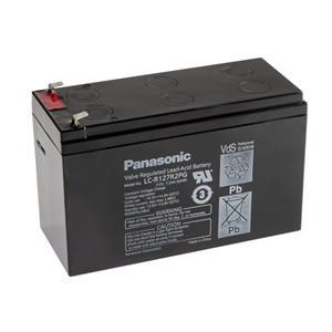 Batterie Panasonic VdS plomb AGM LC-R127R2PG, 12V, 7,2 Ah