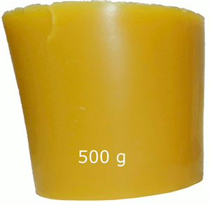 Cire d'abeille épurée - Bloc 500 gr