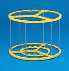 Cage pour extracteur radiaire 18 Cadres Diam 620 - résine