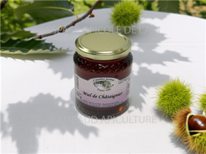 Miel de Châtaignier - pot verre de 500 gr