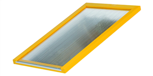 Couvercle pour cérificateur solaire inox et bois