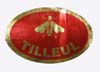Etiquette ovale d'appellation  "Tilleul" ,le mille