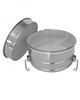 Tamis en inox double à sac filtrant pour maturateur 200 a 400 kg.