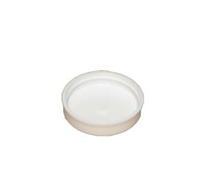 Cape ordinaire 30mm blanche pour piluliers - sachet de 10
