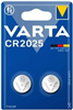 Pile VARTA Electronique Lithium CR2025 - Blister de 2