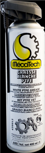Graisse blanche PTFE  MECATECH - Aérosol 400  ml