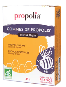 Gommes de Propolis, Miel & Thym Bio 45g