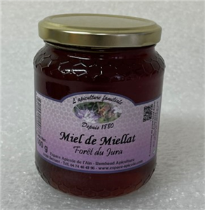 Miel de Miellat (Forêt du Jura) - pot verre de 500 gr