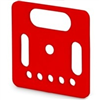 Porte d'entrée pour Miniplus en polystyrène - Rouge