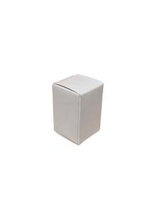 Boîte carton pour boîte isotherme gelée royale - modèle blanc - Sachet de 10