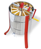 Extracteur Lega radiaire 12C de hausse Dadant cage inox eng hélicoïdal