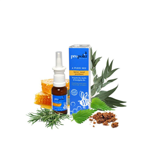 Spray nasal purifiant Propolis, Thym et Eucalyptus BIO (20 ml)