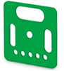 Porte d'entrée pour Miniplus en polystyrène - Verte