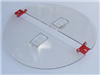 Couvercle polycarbonate pour extracteur lega diam 520 mm (jeux de 2 demis couv)