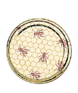 Capsule ALVEOLE ET ABEILLE BL Diam 70 carton complet (1190)