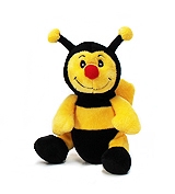 Peluche abeille 20 cm