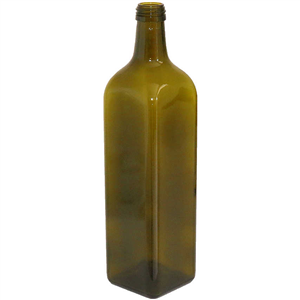 Bouteille 1000 ml MARASCA VERTE  pour huile et vinaigre - Le pack de 6