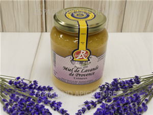 Miel de Lavande de Provence Crémeux  en pot verre de 1 Kg