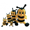 Peluche abeille 50 cm