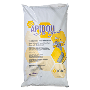 APIDOU combustible végétal pour enfumoir - Sac de 40 litres
