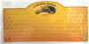 Etiquette personnalisable Alvéoles Jaune Apiculture  120 x 50- Les 1250