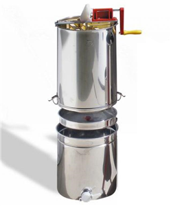 Extracteur Lega compact inox tangentiel 4c de hausse dadant + filtre + cuve
