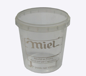 Pot Nicot inviolable "Miel récolté en France" kg - Le carton de 300 pots