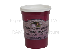 Peinture Linéa pour ruche teinte magenta -  Flacon pour une ruche