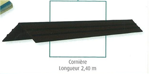 Cornière de protection 2m40