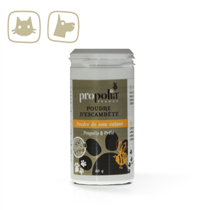 Poudre de soin cutané (propolis et prêle) 30g