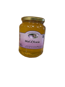 Miel d'Acacia en pot verre de 1 kg