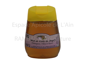 Miel de Forêt du Bugey (Châtaignier, Tilleul et Ronce) -  squeezer de 500 gr