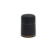 Bouchon PE Verplast D29mm NOIR à jupe longue pour bouteille sirop - Carton 1500